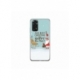 Husa personalizata tip carcasa HQPrint pentru Xiaomi Mi 10T 5G, model Happy Christmas and New Year, multicolor, S1D1M0047
