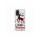 Husa personalizata tip carcasa HQPrint pentru Xiaomi Mi 10T 5G, model Merry Christmas Reindeer 1, multicolor, S1D1M0049
