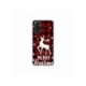 Husa personalizata tip carcasa HQPrint pentru Xiaomi Mi 10T 5G, model Merry Christmas Reindeer 2, multicolor, S1D1M0050