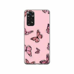 Husa personalizata tip carcasa HQPrint pentru Xiaomi Mi 10T 5G, model Butterfly 7, multicolor, S1D1M0076