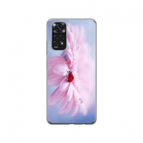 Husa personalizata tip carcasa HQPrint pentru Xiaomi Mi 10T 5G, model Flowers 5, multicolor, S1D1M0114