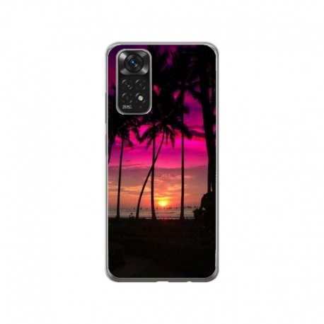 Husa personalizata tip carcasa HQPrint pentru Xiaomi Mi 10T 5G, model Beach View 1, multicolor, S1D1M0136
