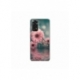 Husa personalizata tip carcasa HQPrint pentru Xiaomi Mi 10T 5G, model Flowers 7, multicolor, S1D1M0140