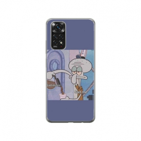 Husa personalizata tip carcasa HQPrint pentru Xiaomi Mi 10T 5G, model Squidward 1, multicolor, S1D1M0161