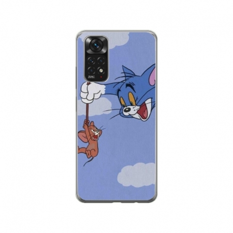 Husa personalizata tip carcasa HQPrint pentru Xiaomi Mi 10T 5G, model Tom and Jerry 1, multicolor, S1D1M0203