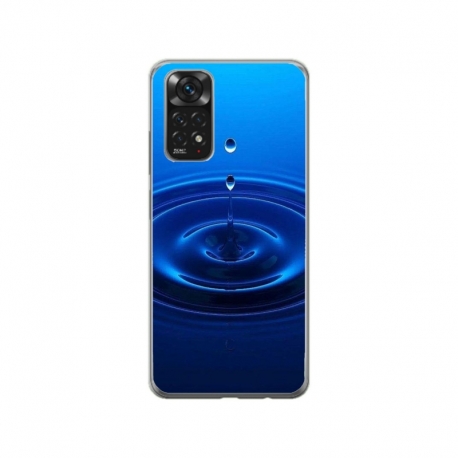 Husa personalizata tip carcasa HQPrint pentru Xiaomi Mi 10T 5G, model Picatura, multicolor, S1D1M0240
