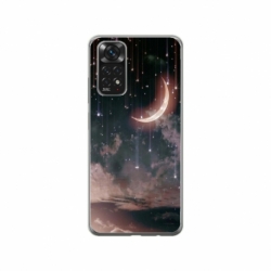 Husa personalizata tip carcasa HQPrint pentru Xiaomi Mi 10T 5G, model Falling Stars, multicolor, S1D1M0269