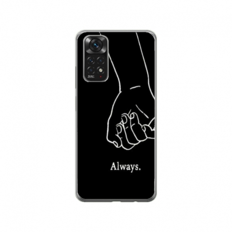 Husa personalizata tip carcasa HQPrint pentru Xiaomi Mi 10T 5G, model Always and Forever 1, multicolor, S1D1M0279