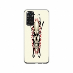 Husa personalizata tip carcasa HQPrint pentru Xiaomi Mi 10T 5G, model Skull 1, multicolor, S1D1M0284