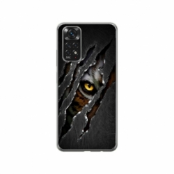 Husa personalizata tip carcasa HQPrint pentru Xiaomi Mi 10T 5G, model Hidden Tiger, multicolor, S1D1M0332
