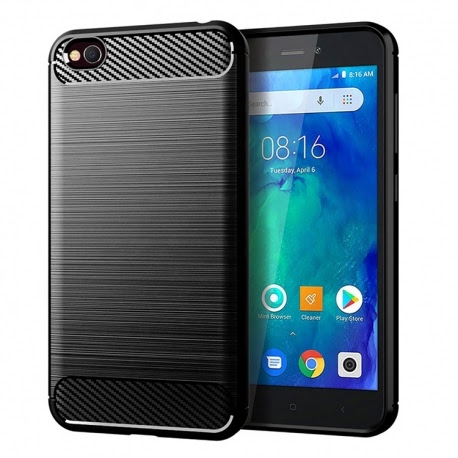 Husa XIAOMI RedMi Go - Carbon (Negru) FORCELL