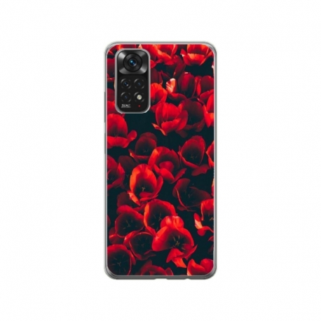 Husa personalizata tip carcasa HQPrint pentru Xiaomi Mi 10T 5G, model Flowers 24, multicolor, S1D1M0386