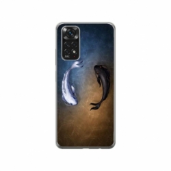 Husa personalizata tip carcasa HQPrint pentru Xiaomi Mi 10T 5G, model Ying and Yang Fish, multicolor, S1D1M0390