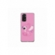 Husa personalizata tip carcasa HQPrint pentru Xiaomi Mi 10T Pro 5G, model Pink Stitch, multicolor, S1D1M0005