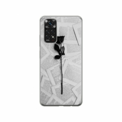 Husa personalizata tip carcasa HQPrint pentru Xiaomi Mi 10T Pro 5G, model Black Rose, multicolor, S1D1M0021