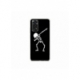 Husa personalizata tip carcasa HQPrint pentru Xiaomi Mi 10T Pro 5G, model Dab Skeleton, multicolor, S1D1M0034