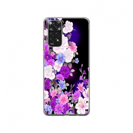 Husa personalizata tip carcasa HQPrint pentru Xiaomi Mi 10T Pro 5G, model Flowers 3, multicolor, S1D1M0039