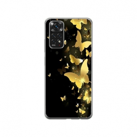 Husa personalizata tip carcasa HQPrint pentru Xiaomi Mi 10T Pro 5G, model Butterfly 6, multicolor, S1D1M0045