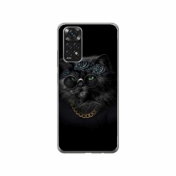 Husa personalizata tip carcasa HQPrint pentru Xiaomi Mi 10T Pro 5G, model Black Cat 4, multicolor, S1D1M0097