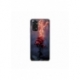 Husa personalizata tip carcasa HQPrint pentru Xiaomi Mi 10T Pro 5G, model Fire Rose, multicolor, S1D1M0158