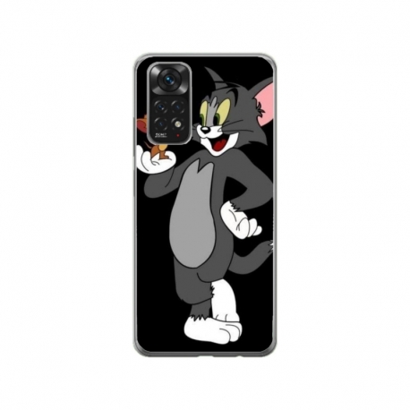 Husa personalizata tip carcasa HQPrint pentru Xiaomi Mi 10T Pro 5G, model Tom and Jerry 2, multicolor, S1D1M0204