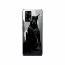 Husa personalizata tip carcasa HQPrint pentru Xiaomi Redmi 12T, model Doberman, multicolor, S1D1M0018