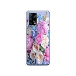 Husa personalizata tip carcasa HQPrint pentru Xiaomi Redmi 12T, model Flowers 1, multicolor, S1D1M0026
