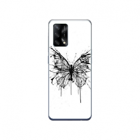 Husa personalizata tip carcasa HQPrint pentru Xiaomi Redmi 12T, model Butterfly 3, multicolor, S1D1M0030