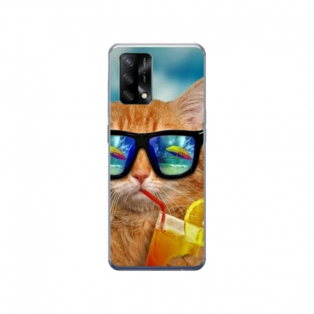 Husa personalizata tip carcasa HQPrint pentru Xiaomi Redmi 12T, model Cool Cat, multicolor, S1D1M0031