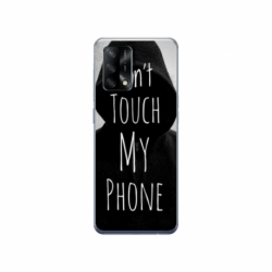 Husa personalizata tip carcasa HQPrint pentru Xiaomi Redmi 12T, model Dont touch my phone 2, multicolor, S1D1M0065