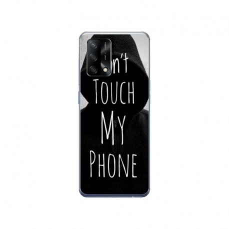 Husa personalizata tip carcasa HQPrint pentru Xiaomi Redmi 12T, model Dont touch my phone 2, multicolor, S1D1M0065