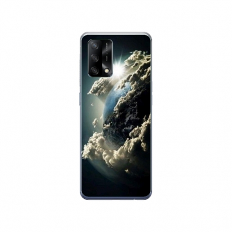 Husa personalizata tip carcasa HQPrint pentru Xiaomi Redmi 12T, model Cloudy Earth, multicolor, S1D1M0067