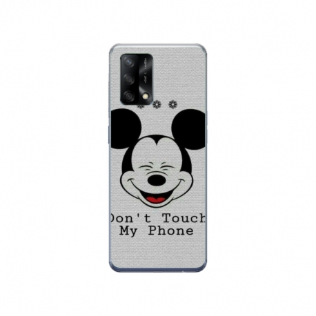 Husa personalizata tip carcasa HQPrint pentru Xiaomi Redmi 12T, model Dont Touch my Phone 3, multicolor, S1D1M0123