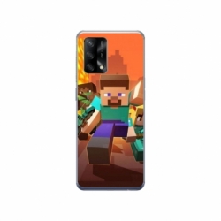 Husa personalizata tip carcasa HQPrint pentru Xiaomi Redmi 12T, model Minecraft 1, multicolor, S1D1M0125