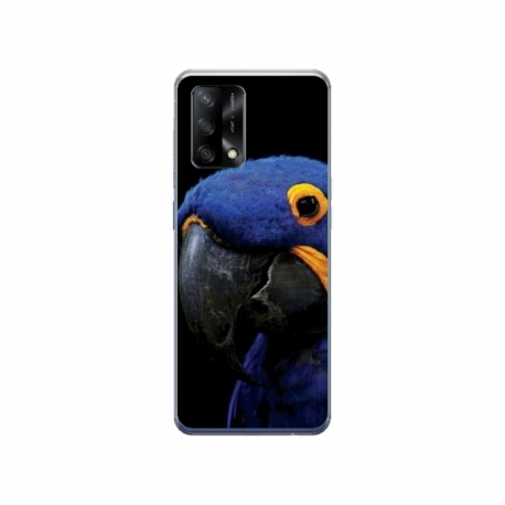 Husa personalizata tip carcasa HQPrint pentru Xiaomi Redmi 12T, model Blue Parrot, multicolor, S1D1M0145