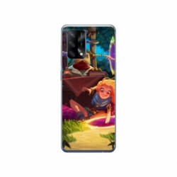 Husa personalizata tip carcasa HQPrint pentru Xiaomi Redmi 12T, model Tangled, multicolor, S1D1M0150