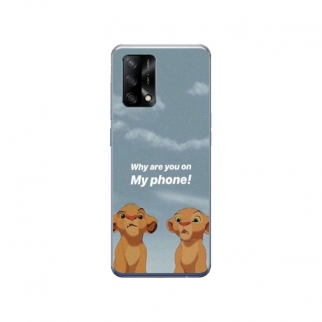 Husa personalizata tip carcasa HQPrint pentru Xiaomi Redmi 12T, model Why are you on my phone, multicolor, S1D1M0220
