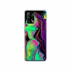 Husa personalizata tip carcasa HQPrint pentru Xiaomi Redmi 12T, model Colorful Girl, multicolor, S1D1M0249