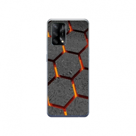Husa personalizata tip carcasa HQPrint pentru Xiaomi Redmi 12T, model Lava Hex, multicolor, S1D1M0265