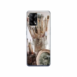 Husa personalizata tip carcasa HQPrint pentru Xiaomi Redmi 12T, model Brush, multicolor, S1D1M0282