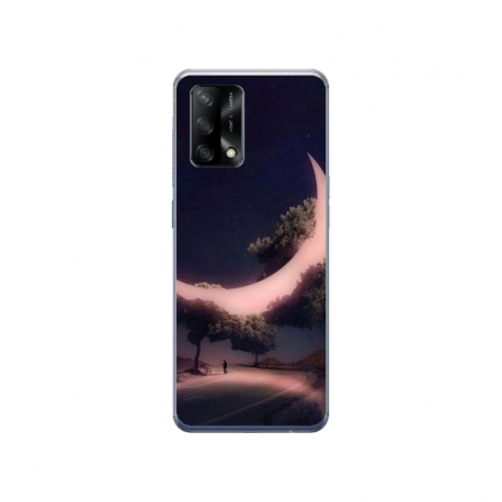 Husa personalizata tip carcasa HQPrint pentru Xiaomi Redmi 12T, model Moon in the Trees, multicolor, S1D1M0331