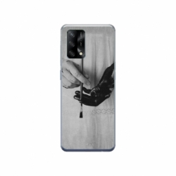Husa personalizata tip carcasa HQPrint pentru Xiaomi Redmi 12T, model Black Paint, multicolor, S1D1M0336