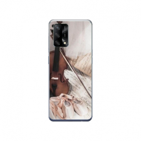 Husa personalizata tip carcasa HQPrint pentru Xiaomi Redmi 12T, model Violon, multicolor, S1D1M0371
