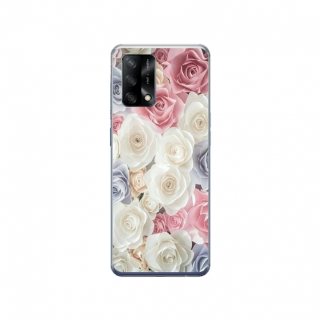 Husa personalizata tip carcasa HQPrint pentru Xiaomi Redmi 12T, model Flowers 23, multicolor, S1D1M0385