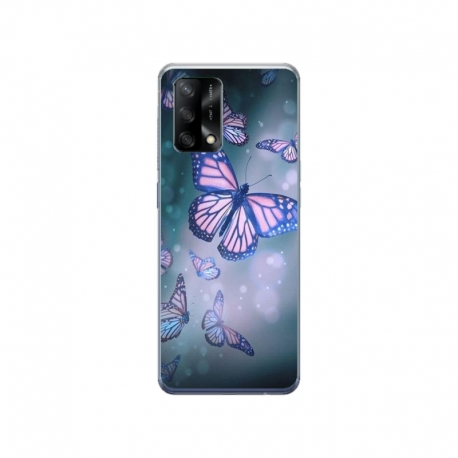 Husa personalizata tip carcasa HQPrint pentru Xiaomi Redmi 12T Pro, model Butterfly 1, multicolor, S1D1M0028