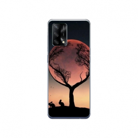 Husa personalizata tip carcasa HQPrint pentru Xiaomi Redmi 12T Pro, model Moon Tree, multicolor, S1D1M0068