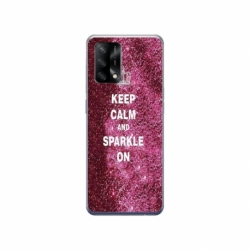 Husa personalizata tip carcasa HQPrint pentru Xiaomi Redmi 12T Pro, model Keep Calm and Sparkle On, multicolor, S1D1M0252