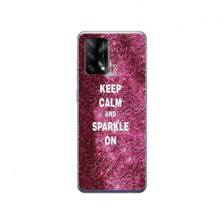 Husa personalizata tip carcasa HQPrint pentru Xiaomi Redmi 12T Pro, model Keep Calm and Sparkle On, multicolor, S1D1M0252
