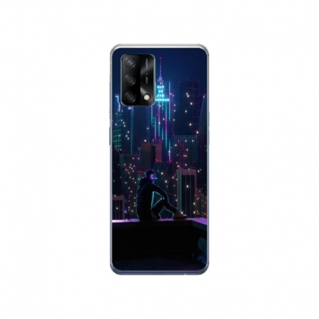 Husa personalizata tip carcasa HQPrint pentru Xiaomi Redmi 12T Pro, model Neon City, multicolor, S1D1M0260
