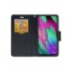 Husa SAMSUNG Galaxy A40 - Fancy Book (Negru)